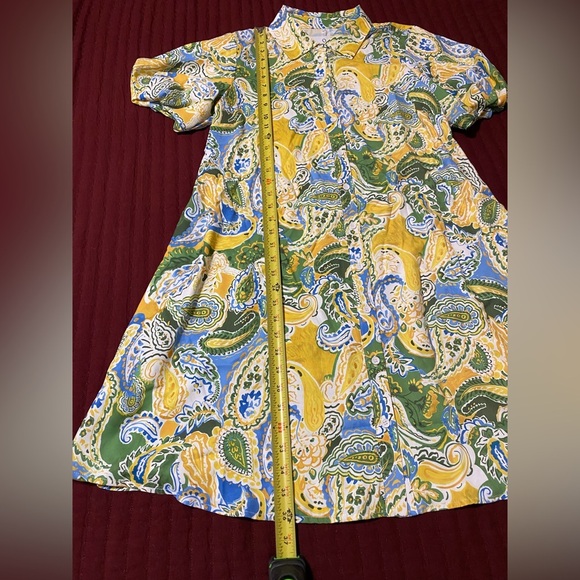 Sam Edelman Multicolor Paisley Mini Dress Size 8 - Picture 8 of 8